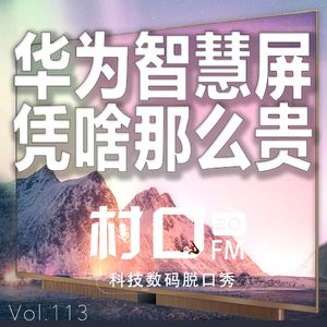 华为智慧屏 凭啥那么贵 村口FM vol.113