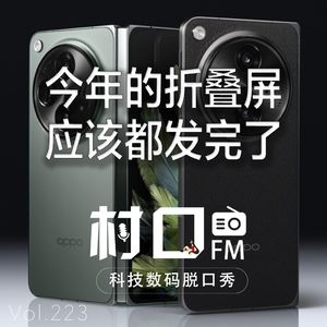 今年的折叠屏应该都发完了 村口FM vol.223