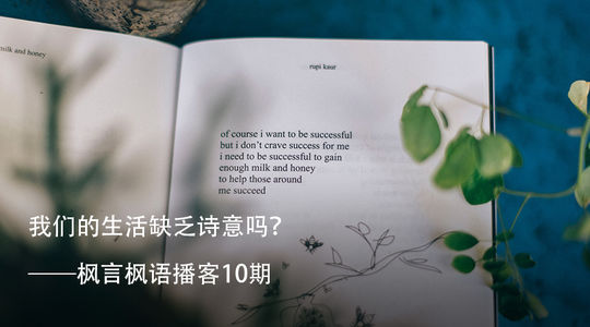 Vol. 10 我们的生活缺乏诗意吗？