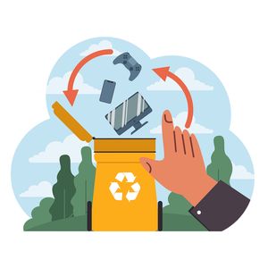 Fast tech, big waste