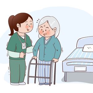 Family-free hospital care