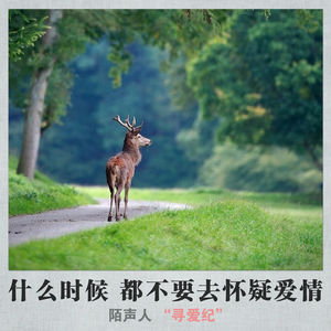 什么时候都不要去怀疑爱情