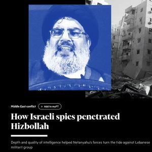 外刊精讲 | 真主党领袖之死，中东局势全面升级！