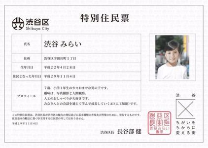 AI 'Boy' Shibuya Mirai Becomes World's First AI Bot to Be Granted Residency