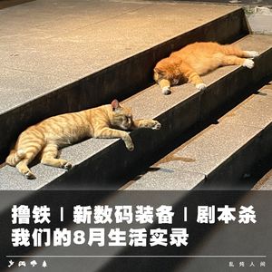 撸铁｜新数码装备｜剧本杀｜我们的8月生活实录
