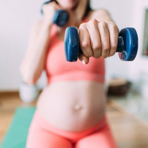 Don't stop exercising just because you're pregnant
