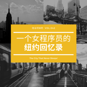 Vol. 042 一个女程序员的纽约回忆录