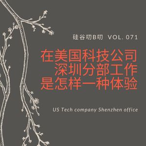 Vol. 071 在美国科技公司深圳分部工作是怎样一种体验