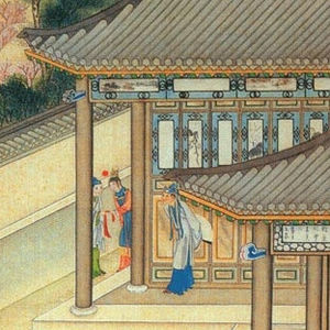 第二十八回 【下】 蒋玉菡情赠茜香罗 薛宝钗羞笼红麝串