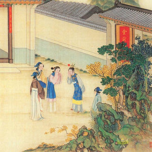 第七十七回【上】俏丫鬟抱屈夭风流 美优伶斩情归水月