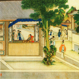 第七十三回【上】痴丫头误拾绣香（春）囊　懦小姐不问累金凤