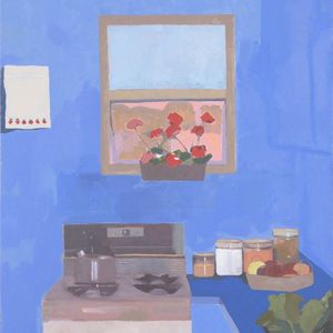 想要降落到离他两尺远的地方