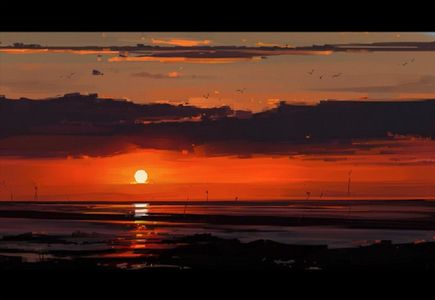 世界上的第一个黄昏