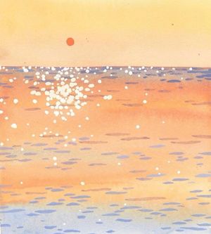 从那遥远海边,慢慢消失的你