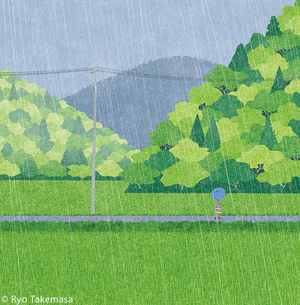 我在窗前想你的时候 春天开满了山岗