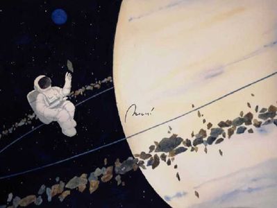 我要抓住蓝色的天王星，教它飞翔