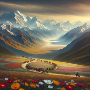 【098】千公里横穿天山——见雪山花海,历劫后余生