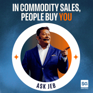 When Your Product Is a Commodity, You Are the Differentiator (Ask Jeb)