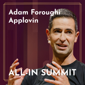 Adam Foroughi, Applovin CEO: Surviving a 92% Drawdown, Ads as ML 1.0 & the $50B Game Ad Market