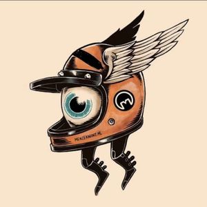 摩托少年注意安全