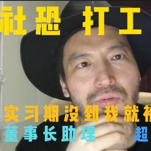 幽声518期 社恐打工日记 第2集 实习期没结束我就被辞退了 董事长助理 超市理货员