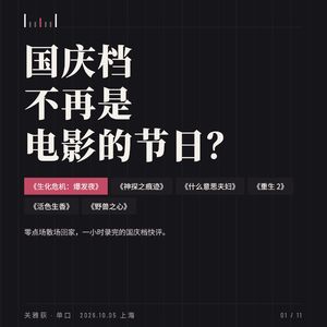 国庆档不再是电影的节日？快评：生化危机+神探+什么意思夫妇+重生2等 - 371
