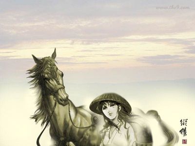 【绢帛】姑娘与她的白马 NJ 阿臻