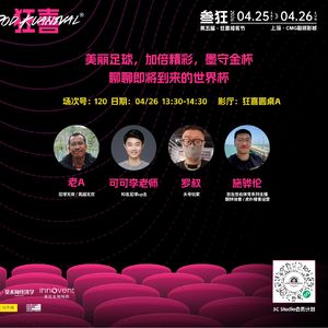 Vol.252 【狂喜播客节】对话可可李，施骅伦和罗叔丨没版权，我们也能聊世界杯