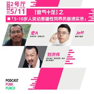 Vol.219 5-10岁人类幼崽雄性饲养员崩溃实录丨【狂喜播客节】对话Jeff和刘洪伟