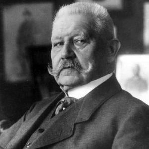 83.4 Post WW1 Germany, President Hindenburg