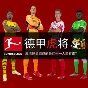177【德甲探秘-2】虎年到！德甲虎将最佳十一人