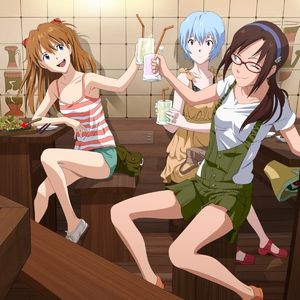 EVA神作补完计划:插秧的凌波丽、有爱的明日香;真嗣情绪联动使徒、庵野秀明化身玛丽