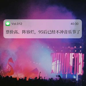 012票价高，阵容烂，95后年轻人已经不冲音乐节了