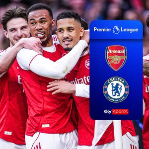 Arsenal restore five-point lead at top after vital win over 10-man Chelsea