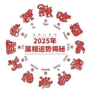 VOL.335 2025年属相运势揭秘