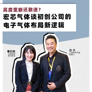 芯片揭秘 | 第279期：高度垄断还敢进？宏芯气体谈初创公司的电子气体布局新逻辑