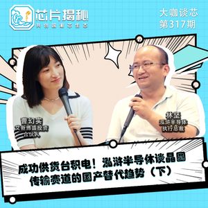 第317期 成功供货台积电！泓浒半导体谈晶圆传输赛道的国产替代趋势（下）