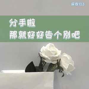 分手啦，那就好好告个别吧
