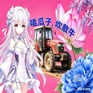 嗑瓜子，吹散牛