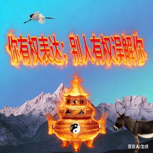 你有权表达；别人有权误解你