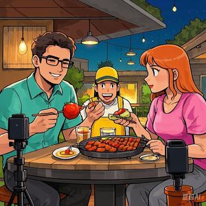 E004|饭桌谈天:小厂在职三人对谈回答三十六个问题(上)