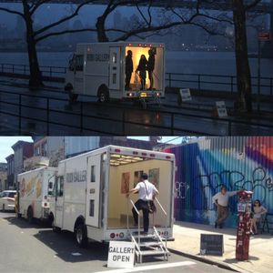 展览送上门？移动画廊说，好的亲！