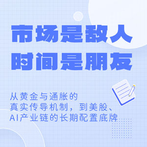 296.市场是敌人,时间是朋友:从黄金与通胀的传导机制到美股AI的长期配置