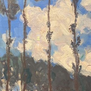 【猫线团】看画儿：浦东美术馆展览｜莫奈的小白杨哪去了
