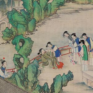 第六十二回 憨湘云醉眠芍药茵 呆香菱情解石榴裙