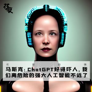 马斯克：ChatGPT好得吓人，我们离危险的强大人工智能不远了｜花饺自嗨