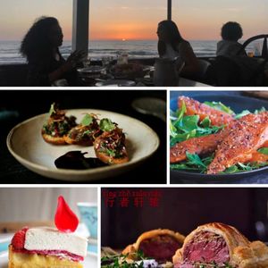 以色列特拉维夫雅法海边的西餐晚宴