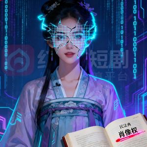 汉服博主“被AI偷脸”成短剧猥琐丑角！网友：瑟瑟发抖，普通人毫无防备！