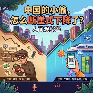 小偷为何突然断崖式下降？扒手、三只手、镊子党、这些词正在从生活里消失？
