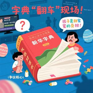 《新华字典》称小孩是累赘？教育出版物内容争议为何屡禁不止？